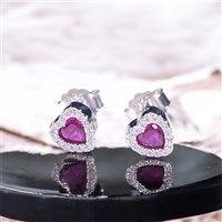 Orecchini Stocco Gioielli Donna in Argento Zircone ORA 404 - ORA 404